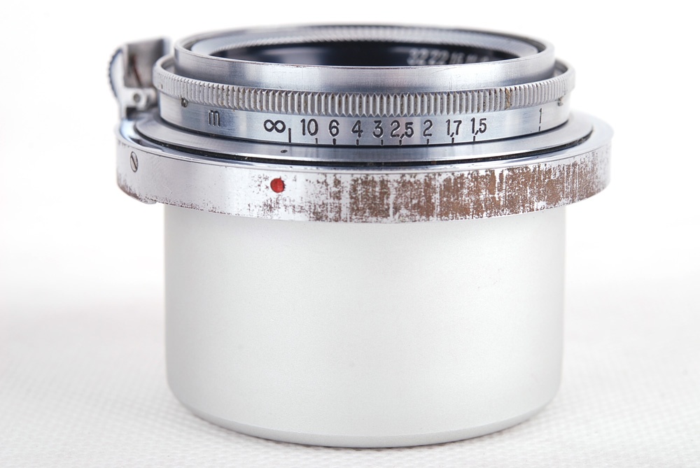 【良品】Carl Zeiss/カール・ツァイス Jena Tessar 28mm F8 シルバードイツ産 ContaxレンジファインダーカメラSマウント