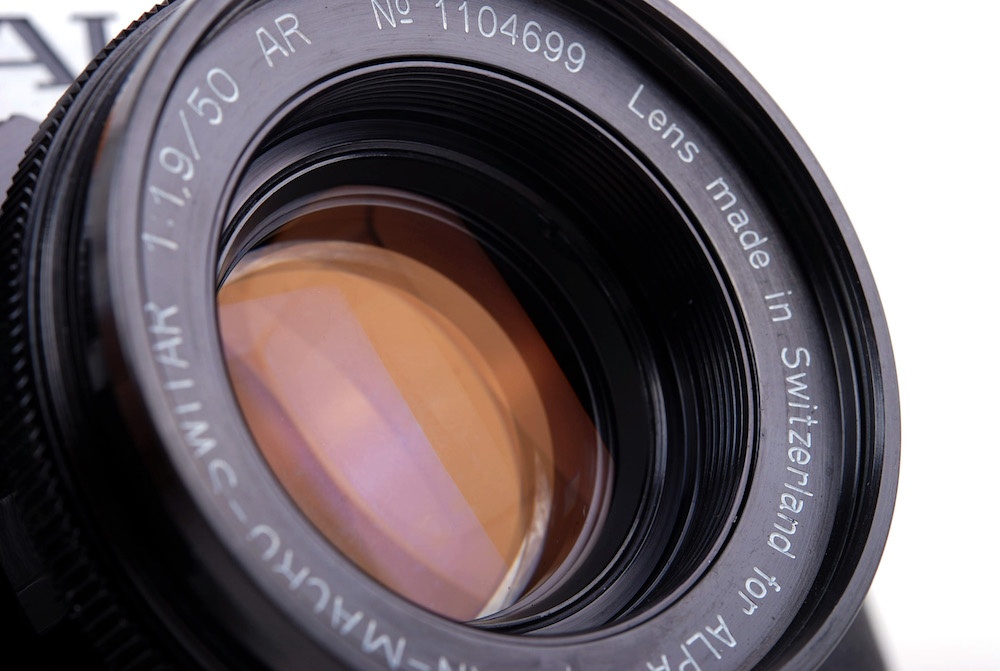 【良品】ALPA/アルパ 10d kern-macro-switar 50mm F1.9 ARレンズ