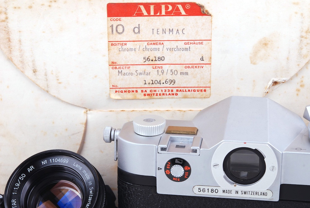 【良品】ALPA/アルパ 10d kern-macro-switar 50mm F1.9 ARレンズ