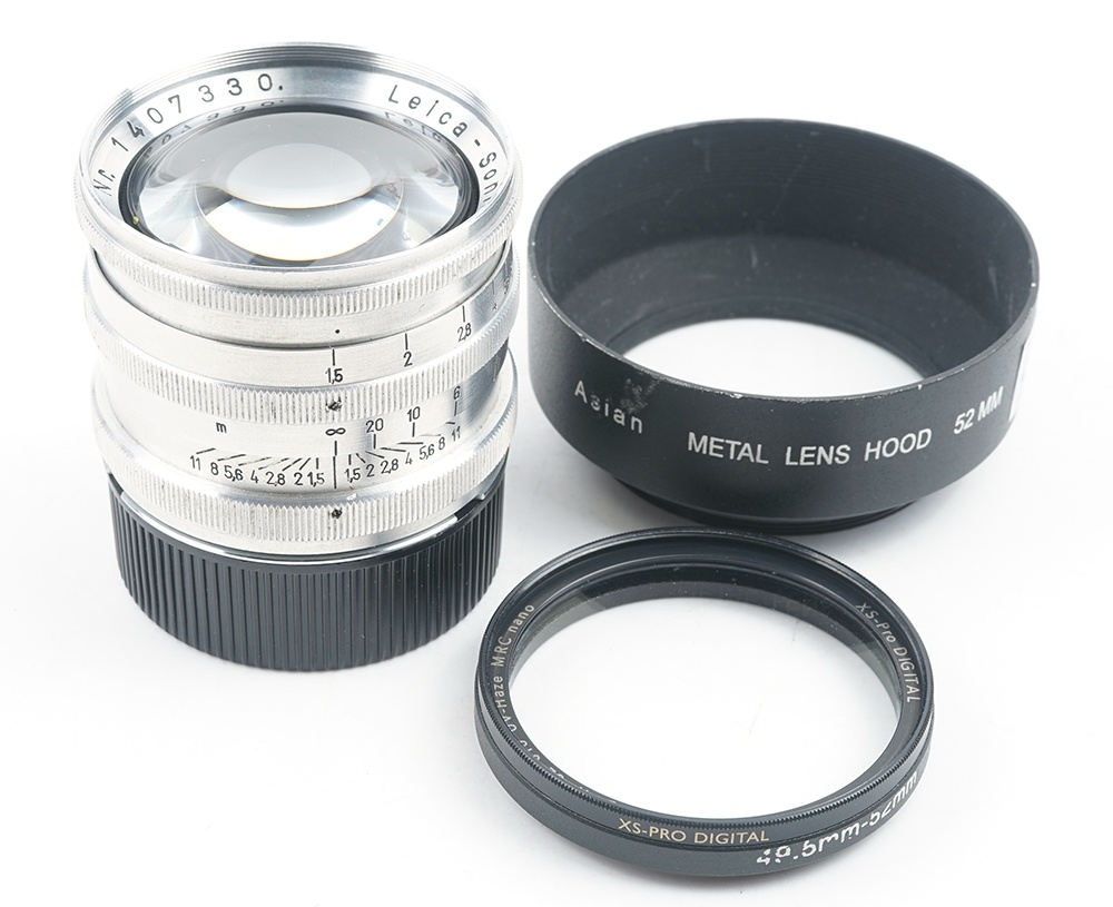 【美品】Leica/ライカ Sonnar 58mm F1.5 L39マウント PROTOTYPE レンズ#34444 