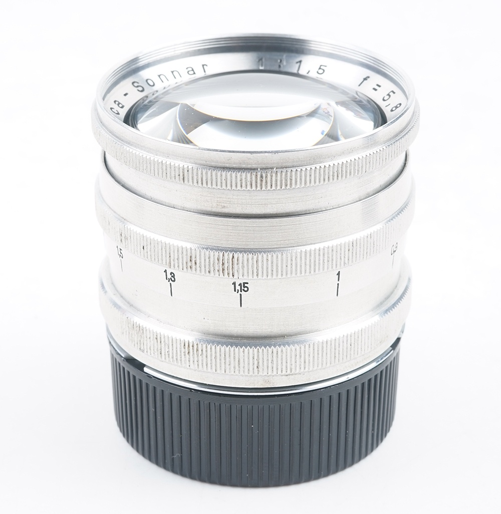 【美品】Leica/ライカ Sonnar 58mm F1.5 L39マウント PROTOTYPE レンズ#34444 
