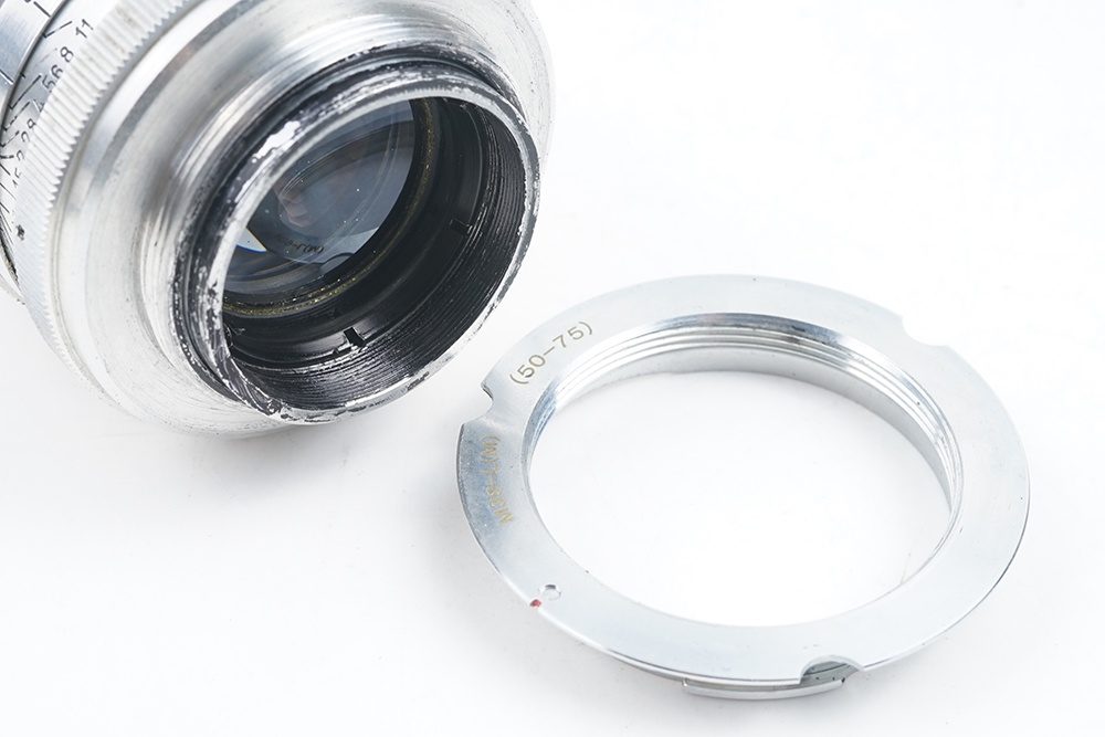 【美品】Leica/ライカ Sonnar 58mm F1.5 L39マウント PROTOTYPE レンズ#34444 