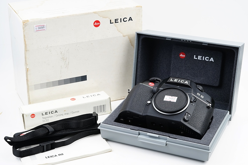 【美品】Leica/ライカ R8 ブラック フィルム一眼レフカメラ 箱付き#34049