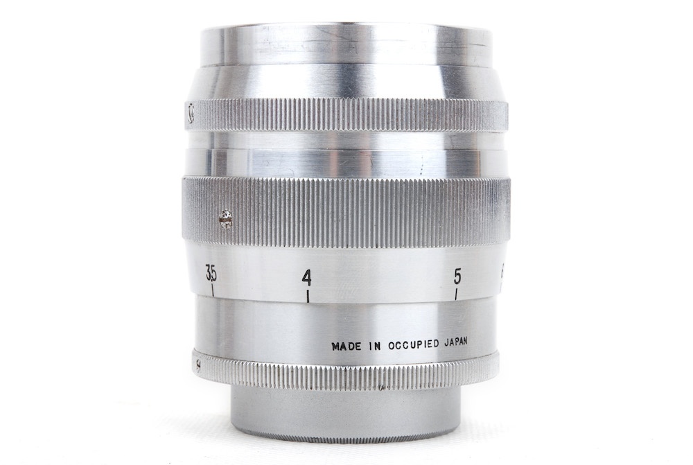 【美品】Nikon/ニコン NIKKOR-P.C 85mm F2 LTM Nippon Kogaku Tokyo occupied ライカL39マウント レンズ#jp23518