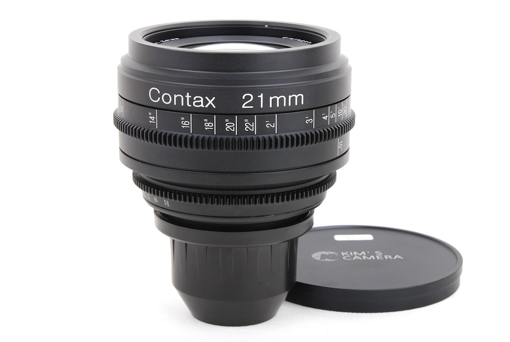 【美品】Contax/コンタックス Carl Zeiss/ツァイス Distagon T 21mm F2.8 PLマウント ARRI、RED、BLACKMAGIC URSA シネマレンズ#jp2367