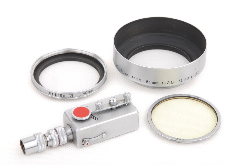 【美品】Canon/キャノン IVSB 50mm F1.8 レンズ Leica/ライカ Lマウント シルバー カメラセット#jp23664