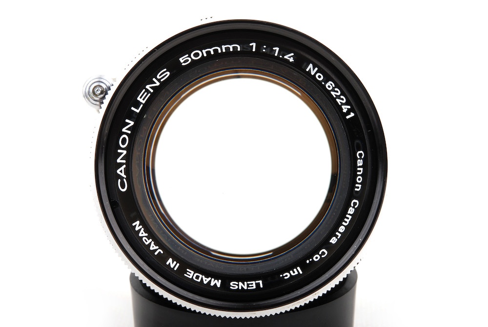 【美品】Canon/キャノン 50mm F1.4 LTM Leica L39マウント レンズ#jp23580