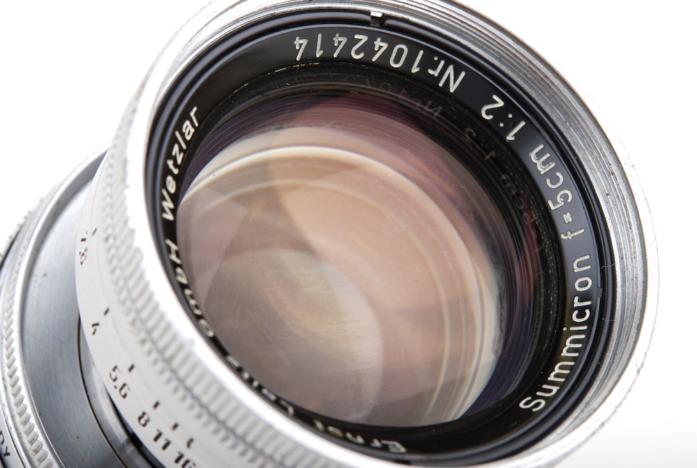 【美品】Leica/ライカ Summicron/ズミクロン 50mm F2 Mマウント 104万号 レンズ