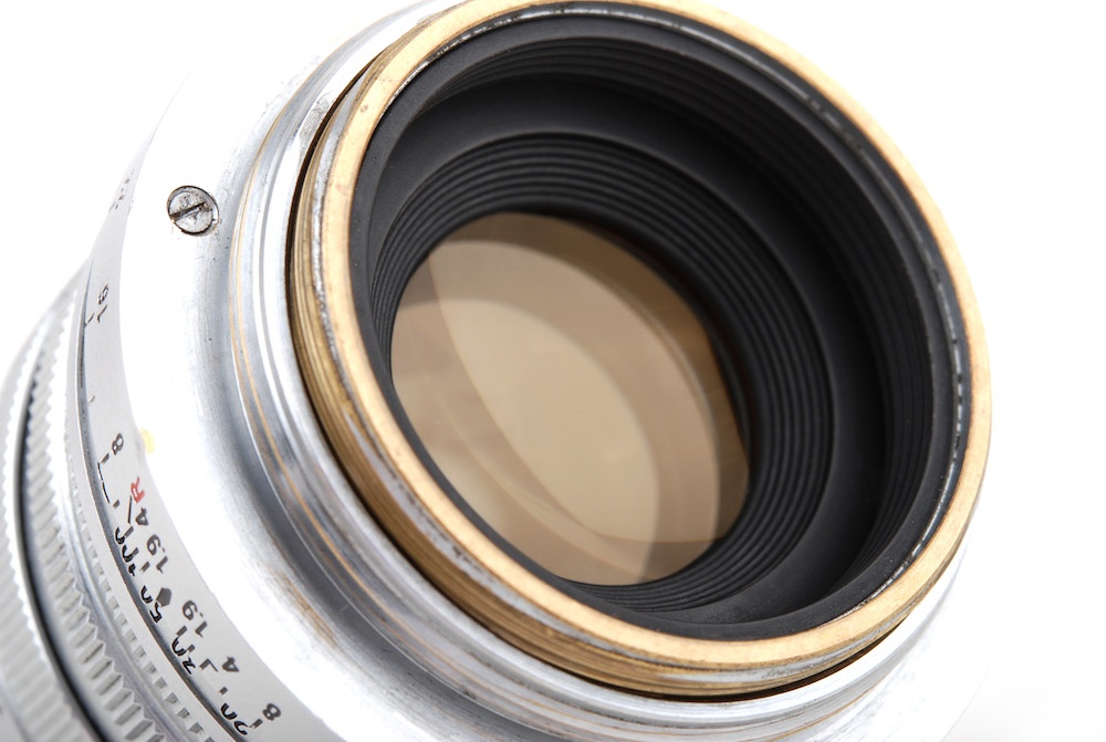 【美品】Konica/コニカ Konishiroku/小西六 Hexanon 50mm F1.9 原産ライカLTMマウント レンズ