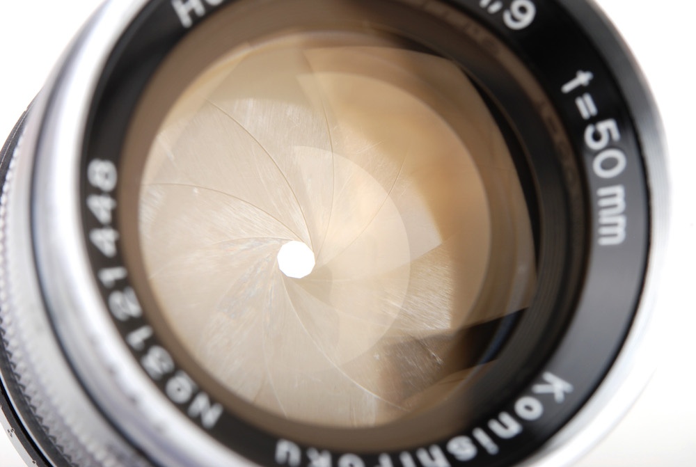 【美品】Konica/コニカ Konishiroku/小西六 Hexanon 50mm F1.9 原産ライカLTMマウント レンズ