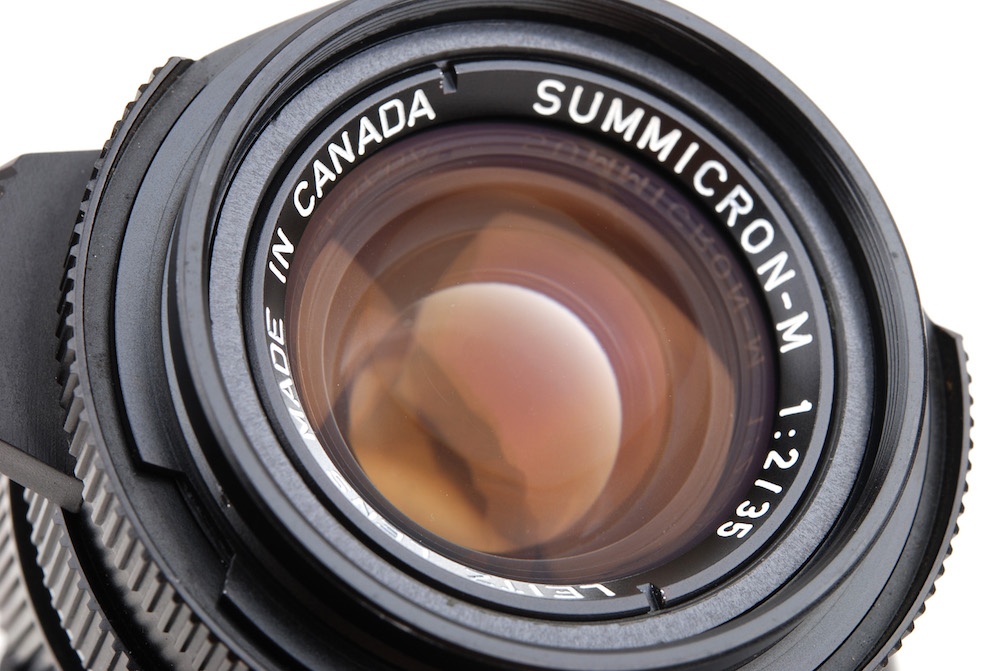 【美品】Leica/ライカ Summicron/ズミクロン Mマウント 35mm F2 Ver IV 七枚玉 原産UVaフィルターと箱付き レンズ