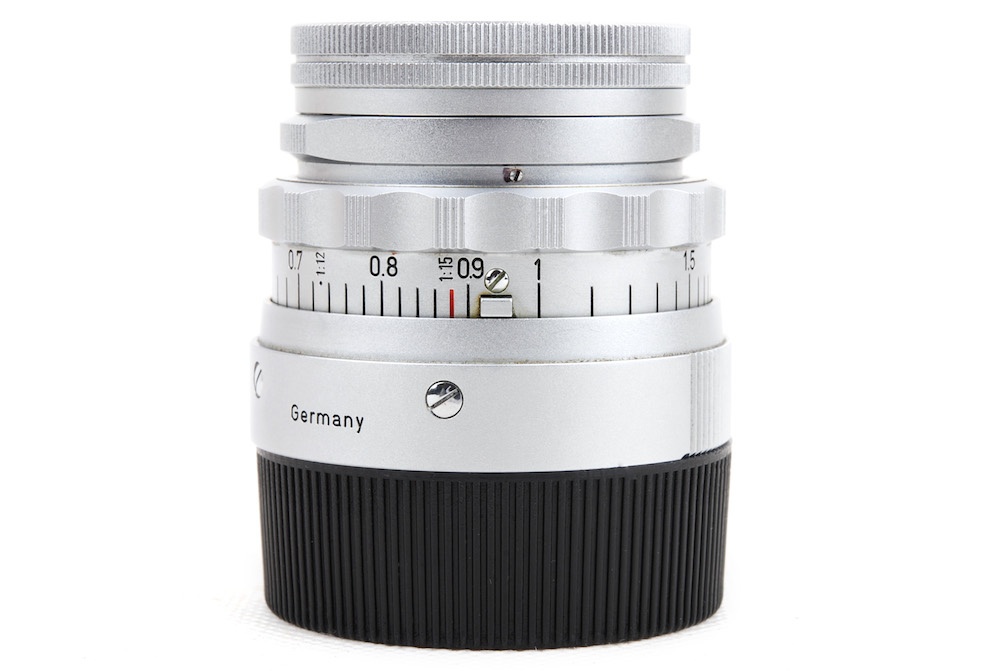 【美品】Leica/ライカ Summicron/ズミクロン Mマウント 50mm F2 Dual range DR rigid シルバー 147万号 レンズ