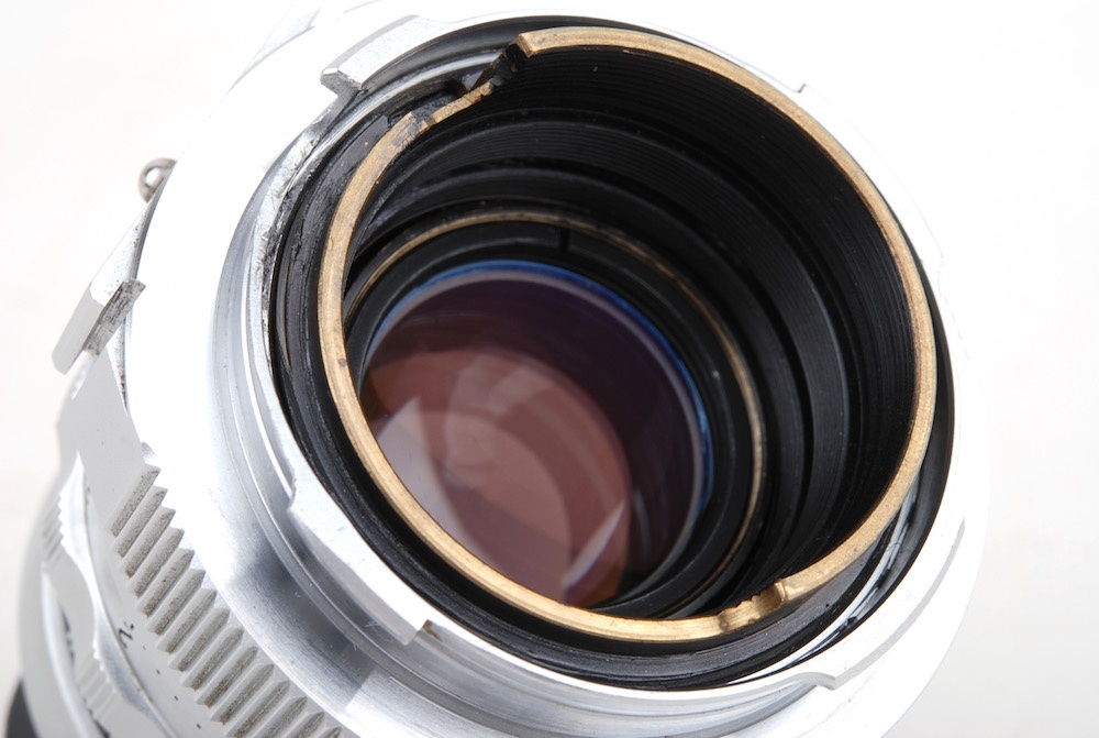 【美品】Leica/ライカ Summicron/ズミクロン Mマウント 50mm F2 Dual range DR rigid シルバー 147万号 レンズ