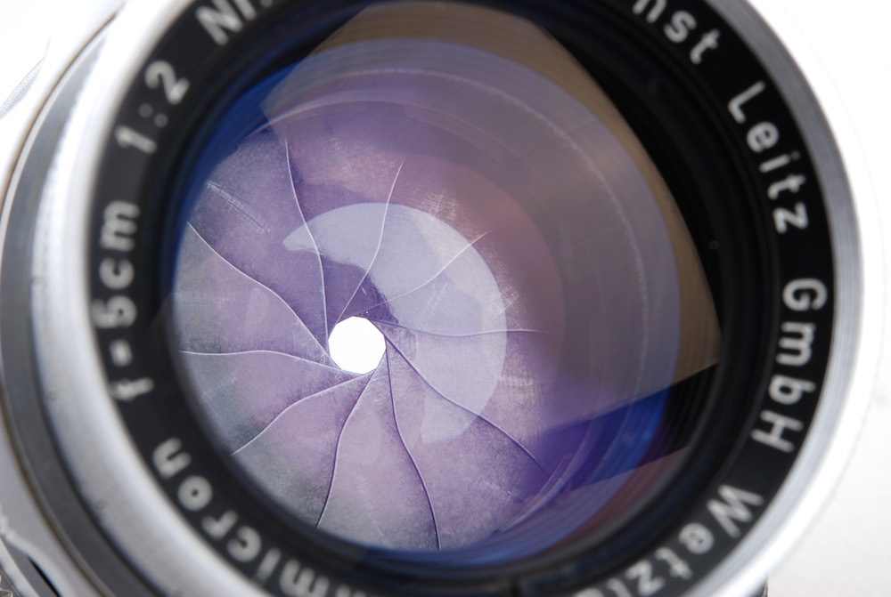 【美品】Leica/ライカ Summicron/ズミクロン Mマウント 50mm F2 Dual range DR rigid シルバー 147万号 レンズ