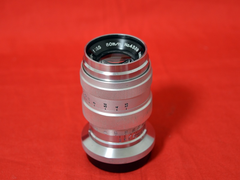 コムラ 80ミリ f3.5 Lマウント
