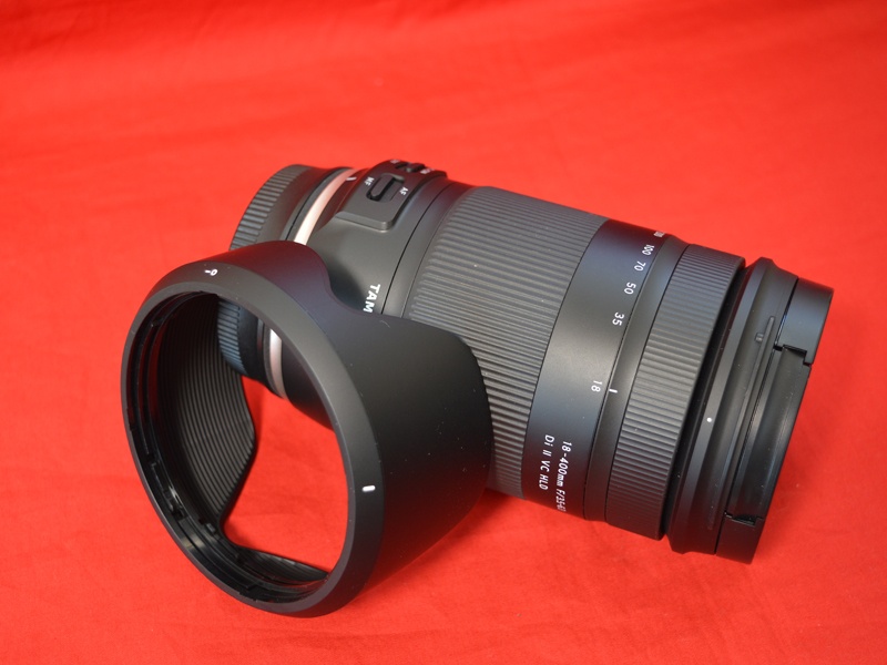 タムロン18−400ミリ f3.5-6.3 DiI IVC HLD キャノン用