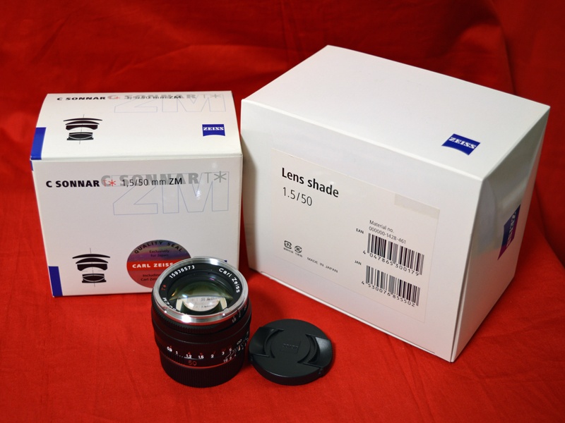 カールツアイス Cゾナー 50ミリ f1,5