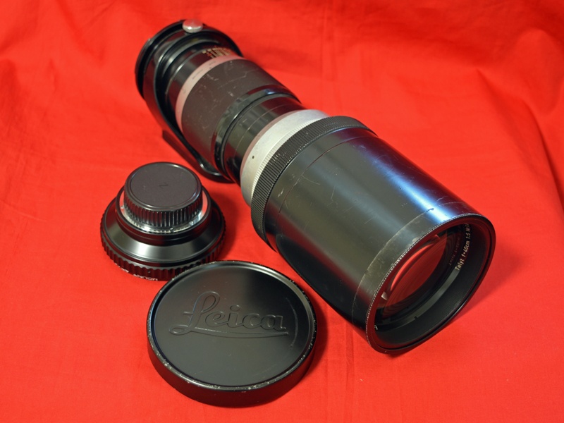 ライツテリート 400ミリ f5 ハッセル改造