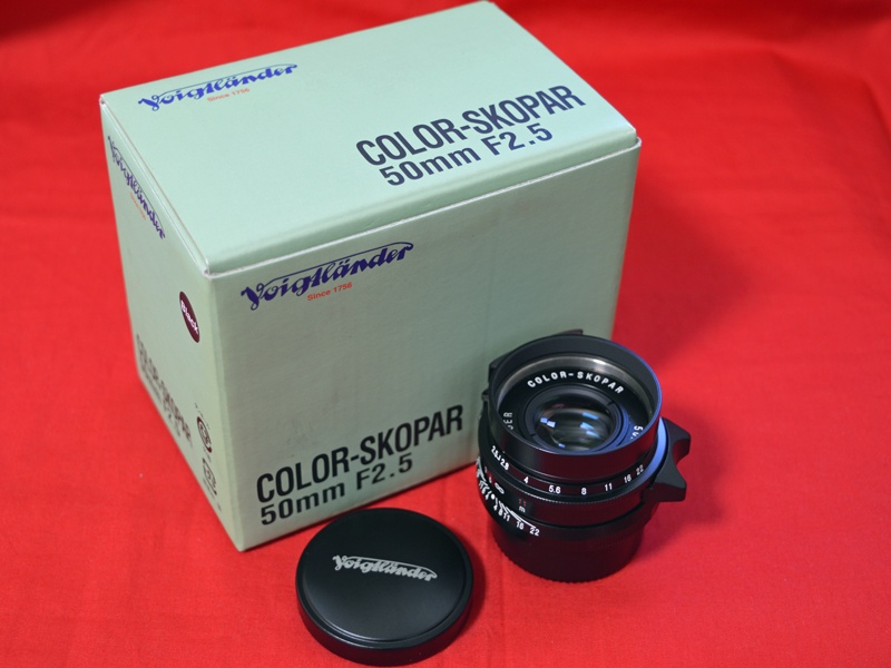 フォクトレンダー カラースコパー 50ミリ f2.5 Lマウント