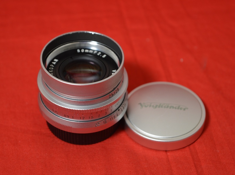 フォクトレンダー カラースコパー 50ミリ f2.5 Lマウント