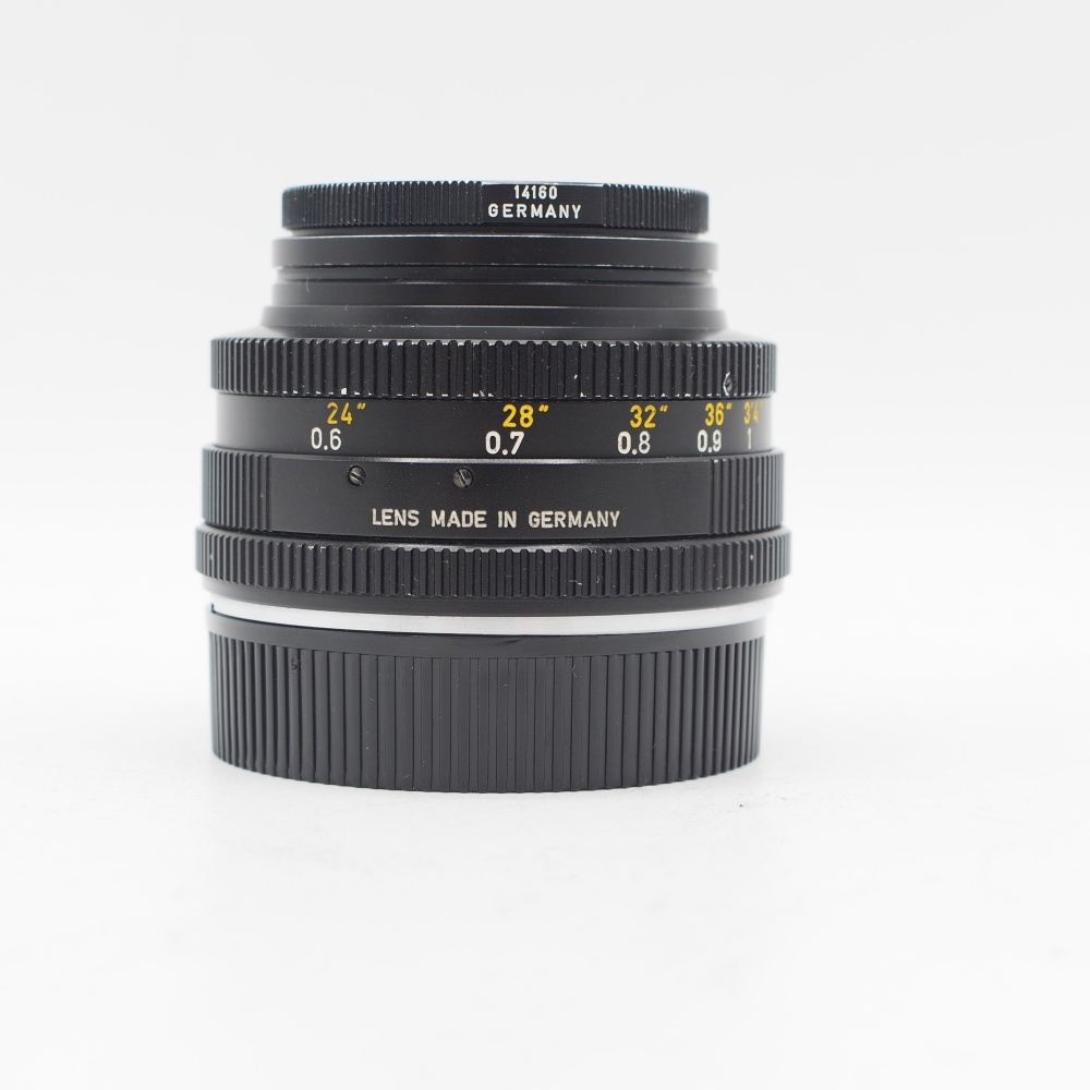ライカ ズミクロン R 50mm F2 (2カム）フイルター付【中古管理番号：T0387】