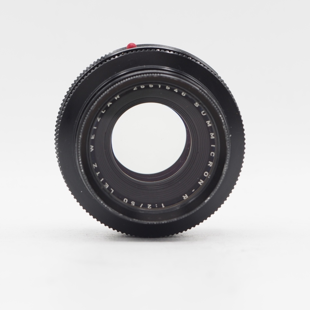 ライカ ズミクロン R 50mm F2 (2カム）フイルター付【中古管理番号：T0387】
