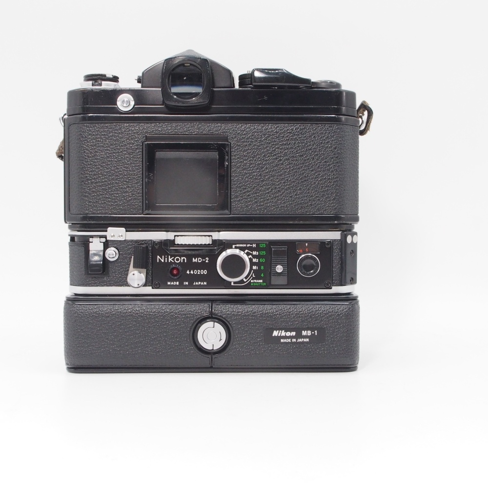 ニコン F2アイレベル ブラック (MD-2・MB-1付)【中古管理番号:T0949】