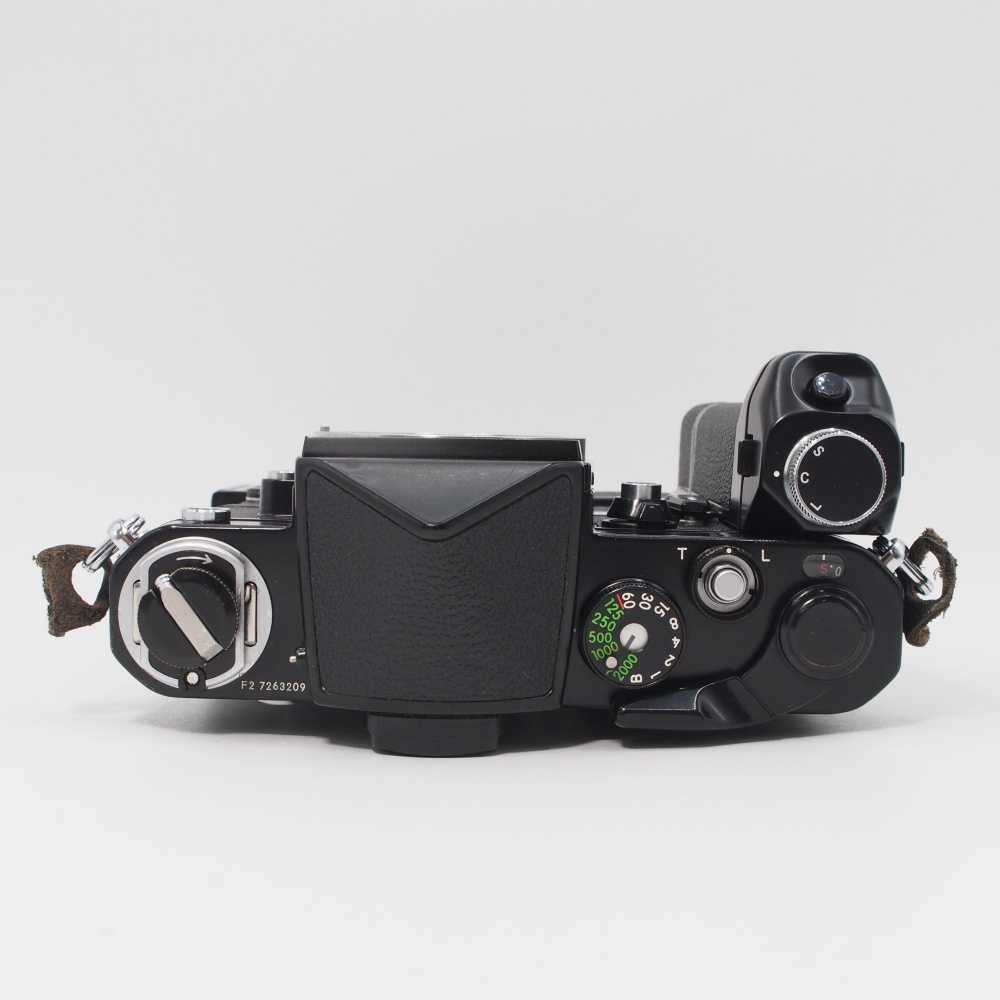 ニコン F2アイレベル ブラック （MD-2・MB-1付）【中古管理番号：T0949】