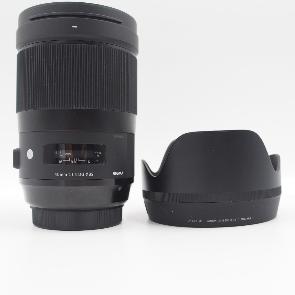 シグマ ART 40mm F1.4 DG HSM (キヤノンEF)【中古管理番号:S0021】