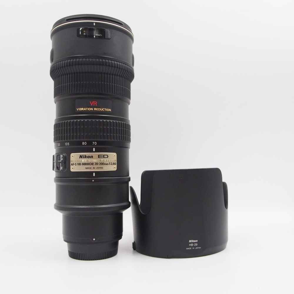 ニコン AF-S ニッコール 70-200mm F2.8G ED VR【中古管理番号:S0008】