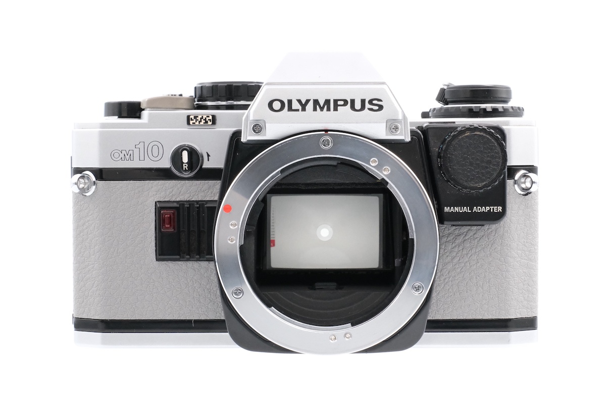 OM10 SILVER + MANUAL ADAPTER