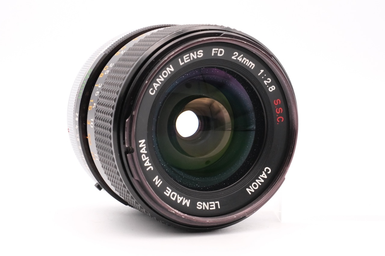 CANON LENS FD 24mm F2.8 S.S.C. FDマウント