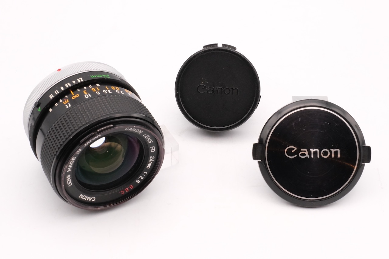 CANON LENS FD 24mm F2.8 S.S.C. FDマウント