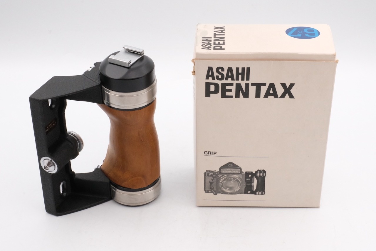 6x7・ 67用 木製グリップ
