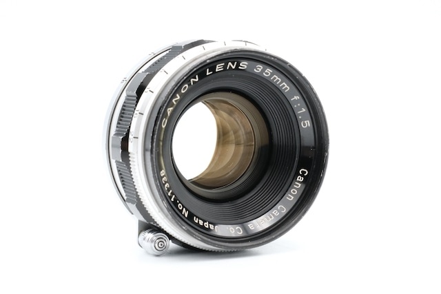 CANON LENS 35mm F1.5 L39マウント