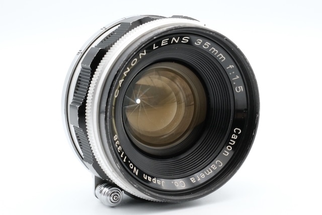 CANON LENS 35mm F1.5 L39マウント
