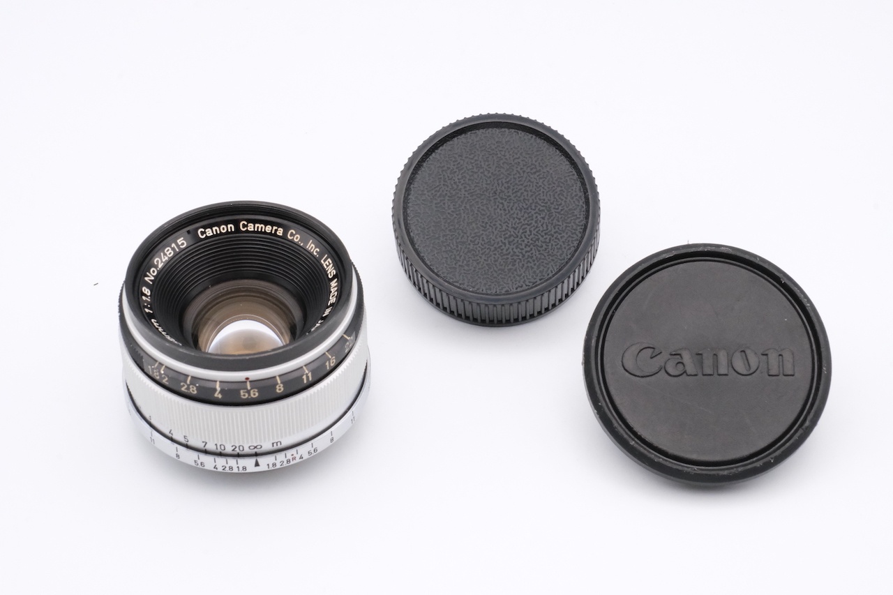 CANON LENS 35mm F1.8 L39マウント