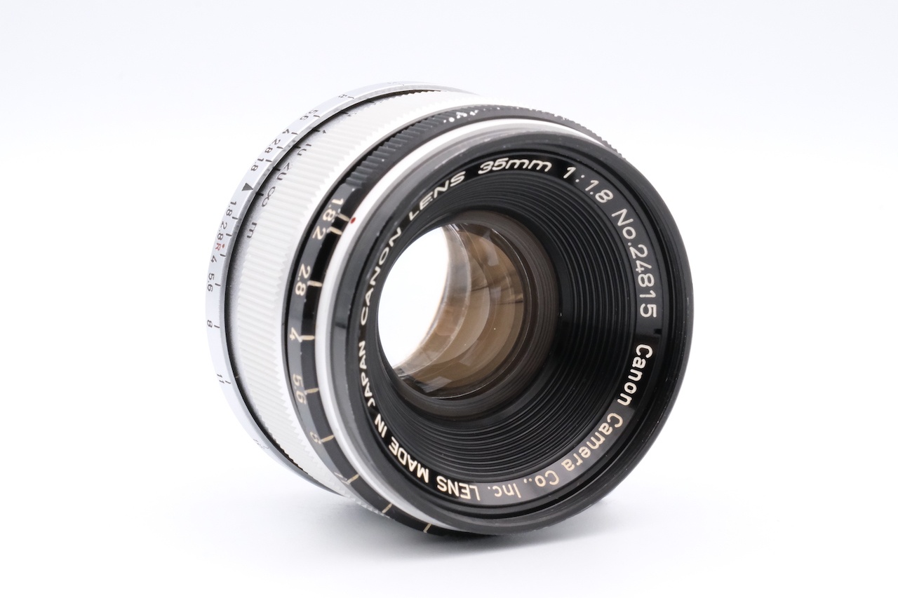 CANON LENS 35mm F1.8 L39マウント