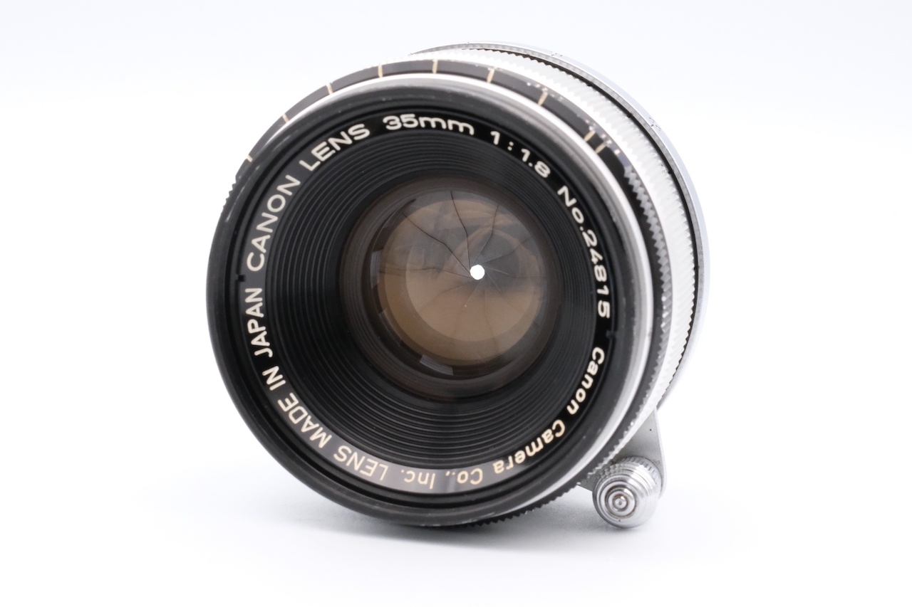 CANON LENS 35mm F1.8 L39マウント