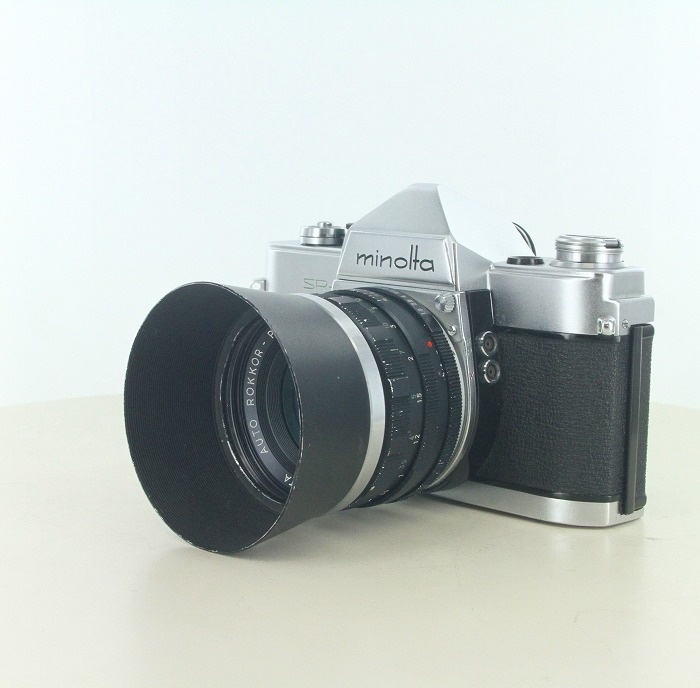 ミノルタ SR-1 初期型 + 55/1.8 + フード