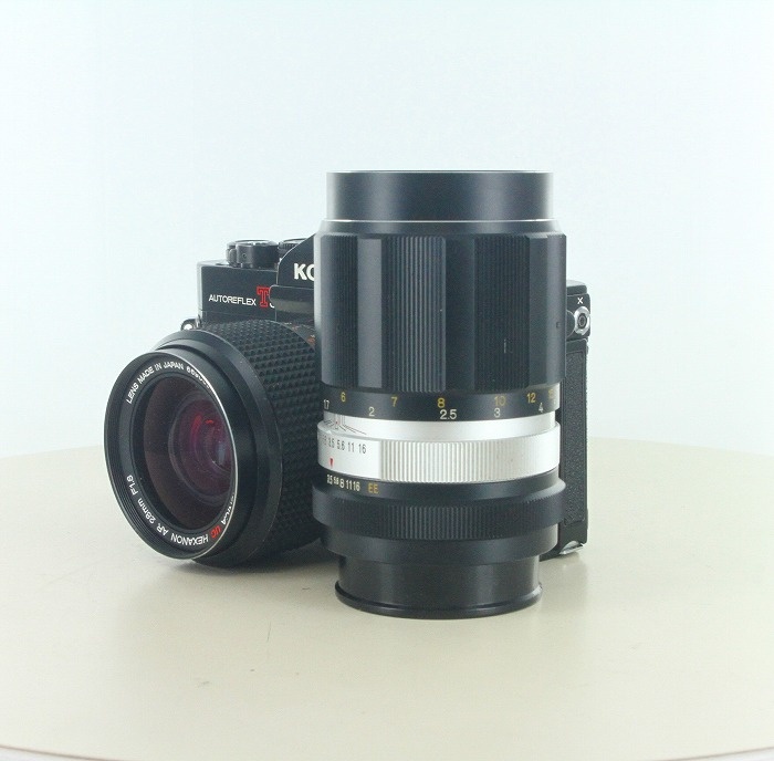 コニカ AUTOREFLEX T3 BK+AR28/1.8+135/3.5