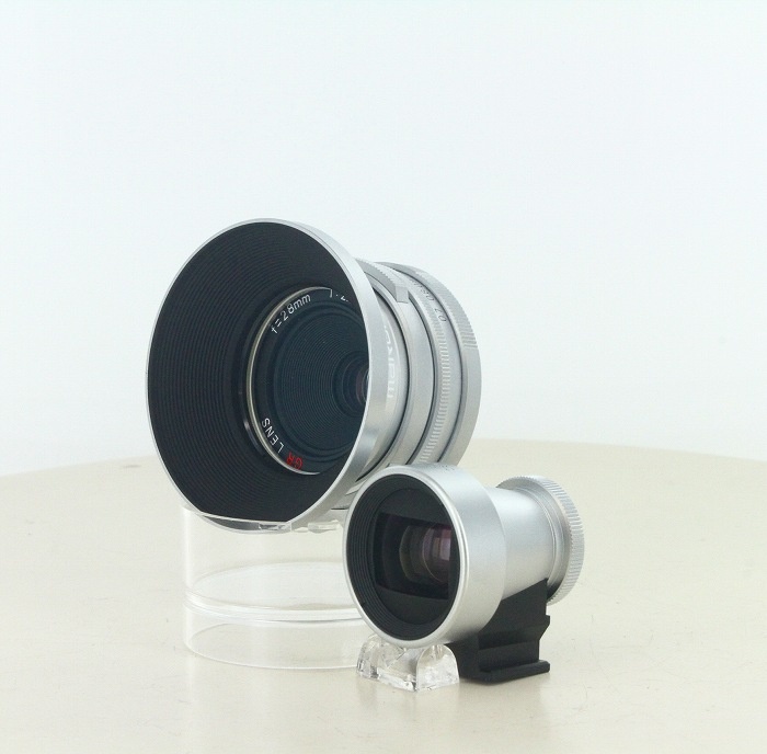 リコー GRレンズ28/2.8 L シルバー+28mmファインダー