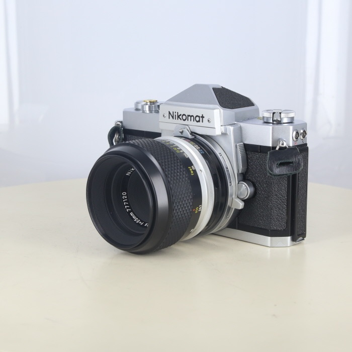 ニコン ニコマートFT シルバー+マイクロニッコールPCオート 55/3.5
