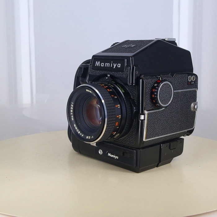 マミヤ M645 プリズムファインダー＋C80/2.8＋パワードライブグリップ