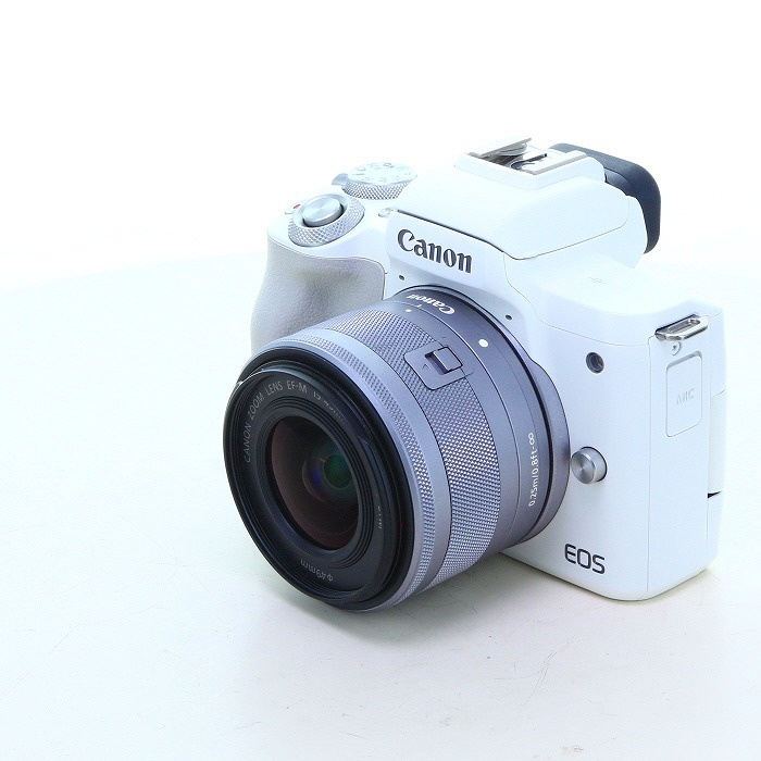 キヤノン EOS KISS M2/EF-M15-45 IS STM キツト ホワイト
