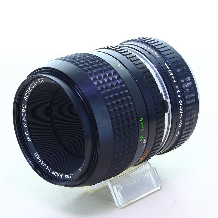 ミノルタ MC MACRO ROKKOR-QF 50/3.5+マクロアダプター