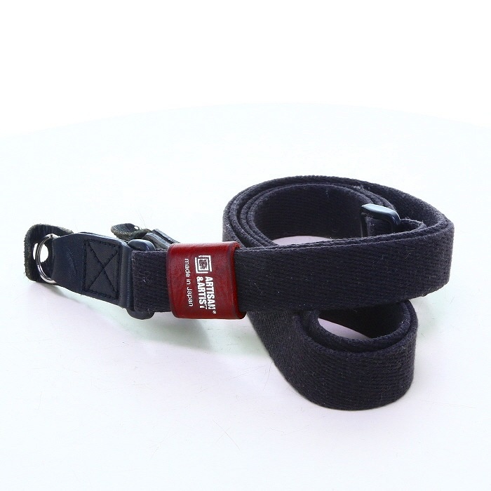 A&A スリム&ソフトストラップ(ネック&ショルダータイプ)ブラック ACAM-100AA BLK
