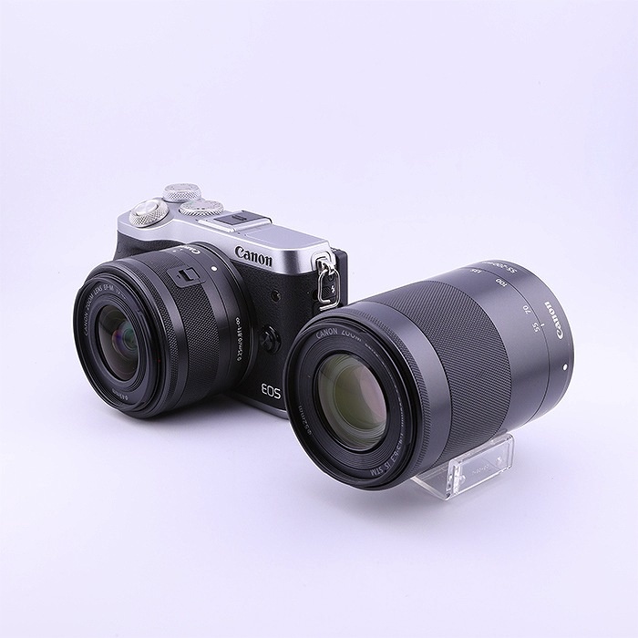 キヤノン EOS M6 ダブルズームキツト シルバー