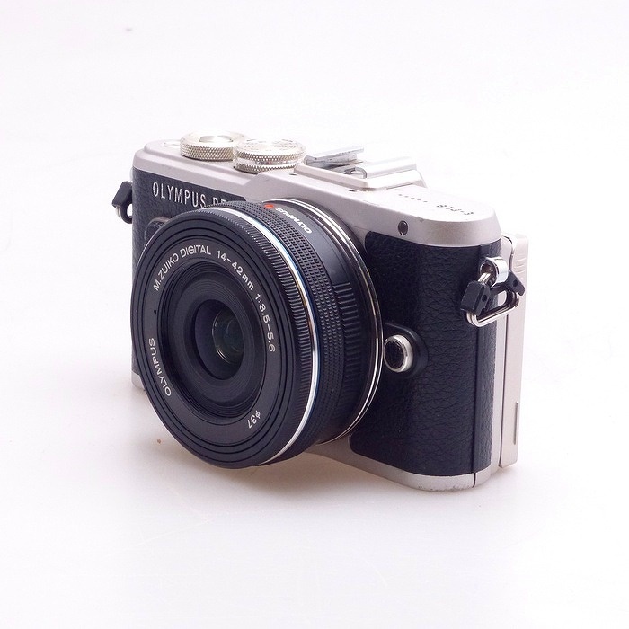 オリンパス E-PL8 14-42EZレンズキツト ブラツク ※充電器欠品