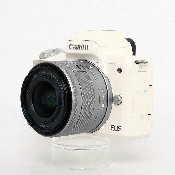 キヤノン EOS KISS M/EF-M15-45 IS STM キツト ホワイト
